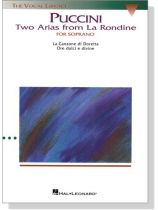 Puccini【Two Arias from La Rondine】for Soprano Puccini【Two Arias from La Rondine】for Soprano