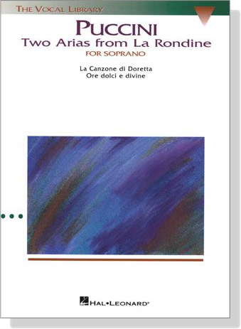 Puccini【Two Arias from La Rondine】for Soprano