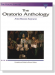 The Oratorio Anthology , Alto／Mezzo-Soprano