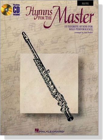 Hymns for the Master【CD+樂譜】for Flute