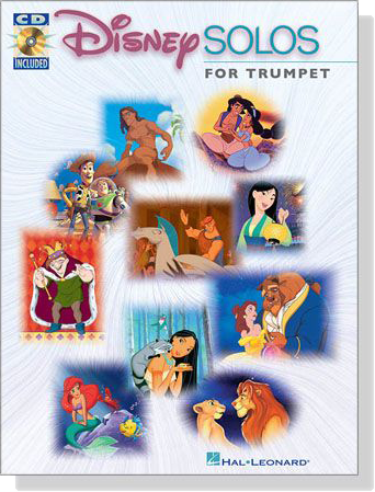 Disney Solos【CD+樂譜】for Trumpet
