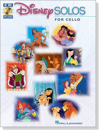 Disney Solos【CD+樂譜】for Cello