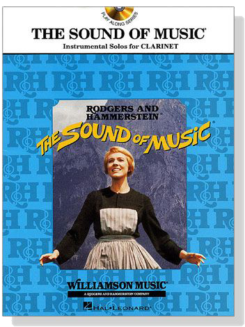 The Sound of Music【CD+樂譜】Instrumental Solos for Clarinet