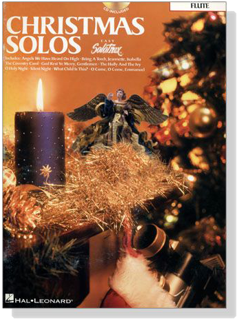 Christmas Solos【CD+樂譜】for Flute