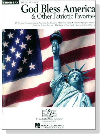 God Bless America and Other Patriotic Favorites for Tenor Sax