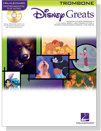 Disney Greats【CD+樂譜】for Trombone