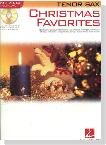 Christmas Favorites for Tenor Sax【CD+樂譜】
