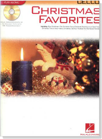 Christmas Favorites for Cello 【CD+樂譜】