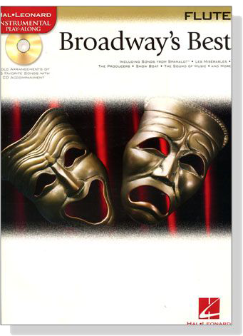 Broadway's Best【CD+樂譜】for Flute