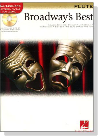 Broadway's Best【CD+樂譜】for Flute Broadway's Best【CD+樂譜】for Flute