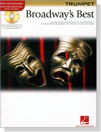 Broadway's Best【CD+樂譜】for Trumpet Broadway's Best【CD+樂譜】for Trumpet