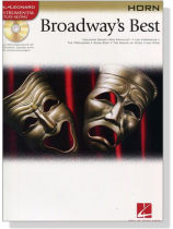 Broadway's Best【CD+樂譜】for Horn Broadway's Best【CD+樂譜】for Horn