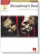 Broadway's Best 【CD+樂譜】for Violin Broadway's Best 【CD+樂譜】for Violin