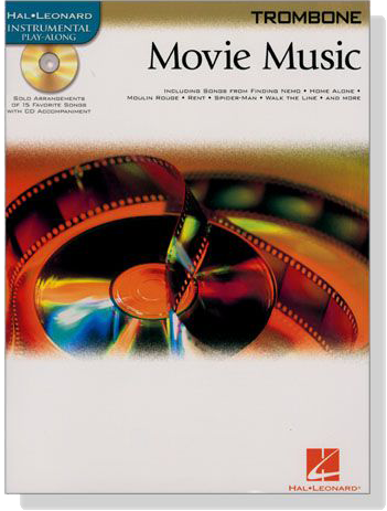 Movie Music【CD+樂譜】for Trombone