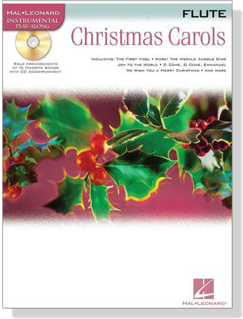 Christmas Carols for Flute【CD+樂譜】
