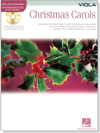 Christmas Carols for Viola【CD+樂譜】