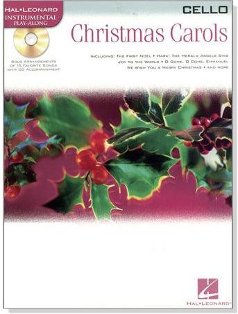 Christmas Carols for Cello【CD+樂譜】