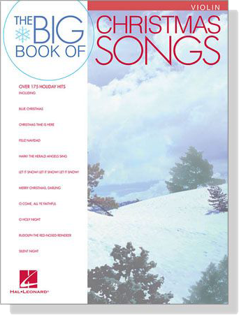 The Big Book of【Christmas Songs】for Violin