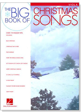 The Big Book of【Christmas Songs】for Viola