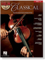 Classical【CD+樂譜】Play 8 of Your Classical Favorites with Authentic CD Tracks for Violin , Vol.3
