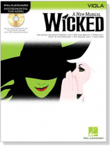A New Musical Wicked【CD+樂譜】for Viola A New Musical Wicked【CD+樂譜】for Viola