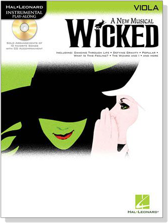 A New Musical Wicked【CD+樂譜】for Viola