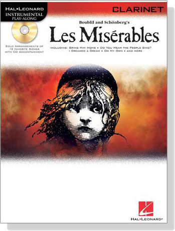 Les Miserables【CD+樂譜】for Clarinet