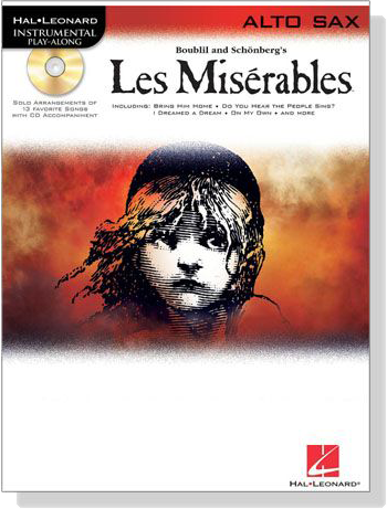 Les Miserables【CD+樂譜】for Alto Sax