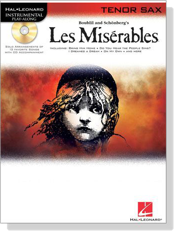 Les Miserables【CD+樂譜】for Tenor Sax