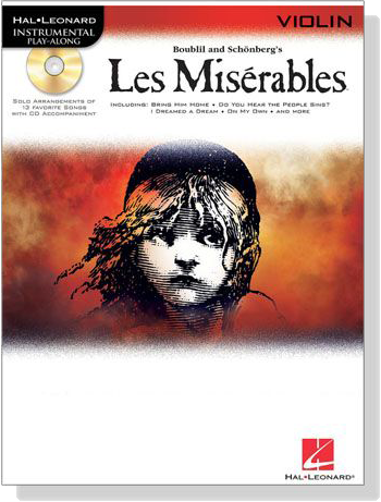 Les Miserables【CD+樂譜】for  Violin