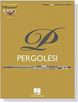 Pergolesi Flute Concerto in G Major【CD+樂譜】
