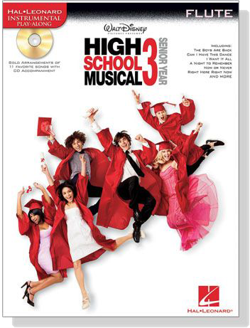 High School Musical 3【CD+樂譜】for Flute