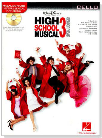 High School Musical 3【CD+樂譜】for Cello