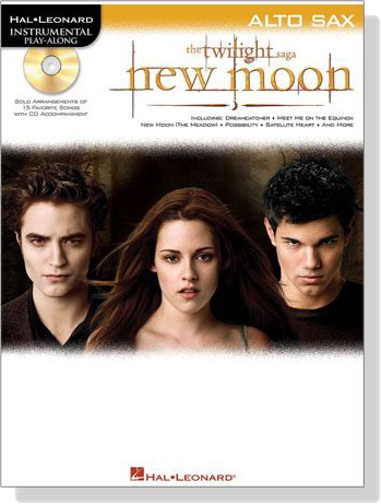 The Twilight Saga New Moon【CD+樂譜】 for Alto Sax