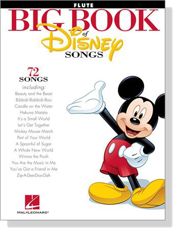 Big Book of Disney Songs for Flute