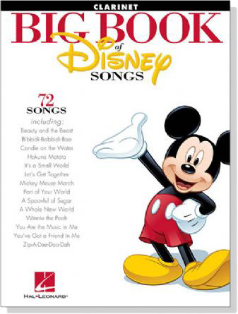 Big Book of Disney Songs for Clarinet