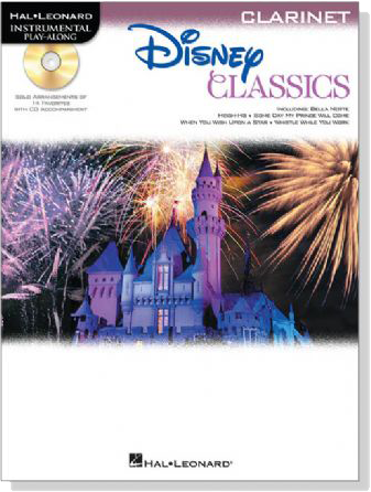 Disney Classics【CD+樂譜】for Clarinet