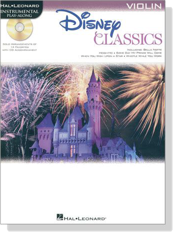 Disney Classics【CD+樂譜】for Violin