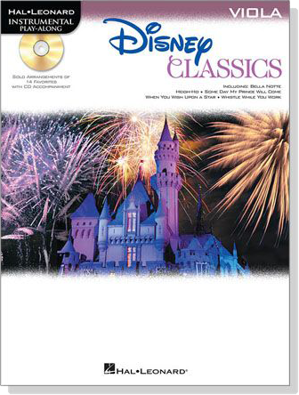 Disney Classics【CD+樂譜】for Viola
