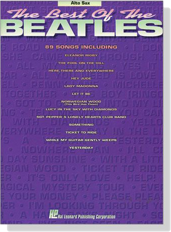 The Best of the Beatles for Alto Sax