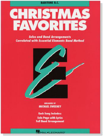 Essential Elements【Christmas Favorites】Baritone B.C.