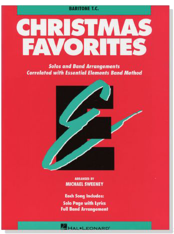 Essential Elements【Christmas Favorites】Baritone T.C.