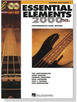 Essential Elements 2000 - Electric Bass Book 1【CD+DVD】 Essential Elements 2000 - Electric Bass Book 1【CD+DVD】