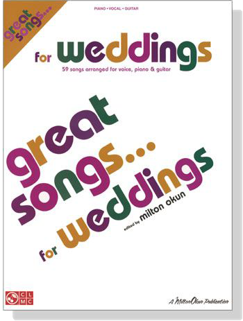 Great Songs for Weddings Piano‧Vocal‧Guitar Great Songs for Weddings Piano‧Vocal‧Guitar