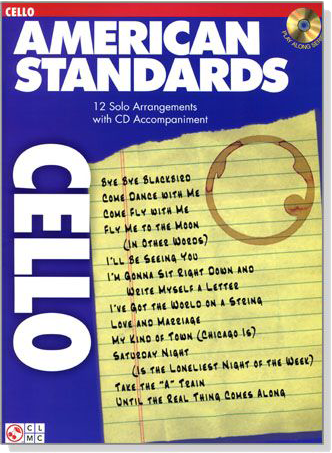 American Standards For Cello【CD+樂譜】 American Standards For Cello【CD+樂譜】