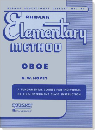 Rubank【Elementary Method】for Oboe