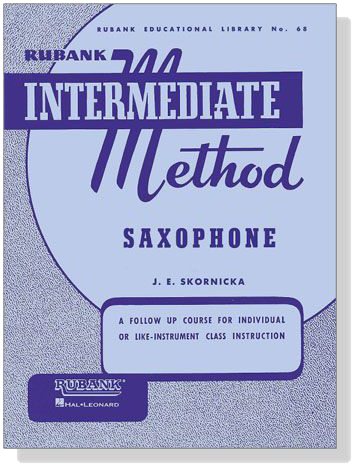 Rubank【Intermediate Method】for Saxophone