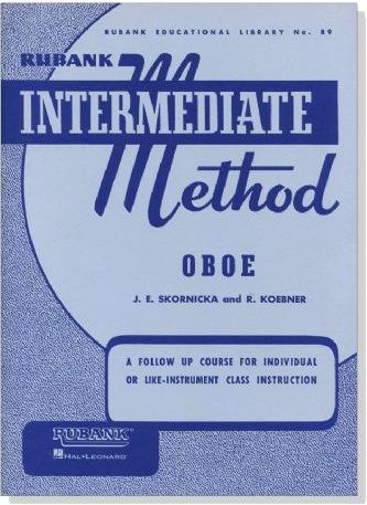 Rubank【Intermediate Method】for Oboe Rubank【Intermediate Method】for Oboe