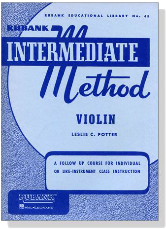 Rubank【Intermediate Method】for Violin