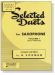 Selected【Duets】for Saxophone , VolumeⅠ(Easy-Medium)